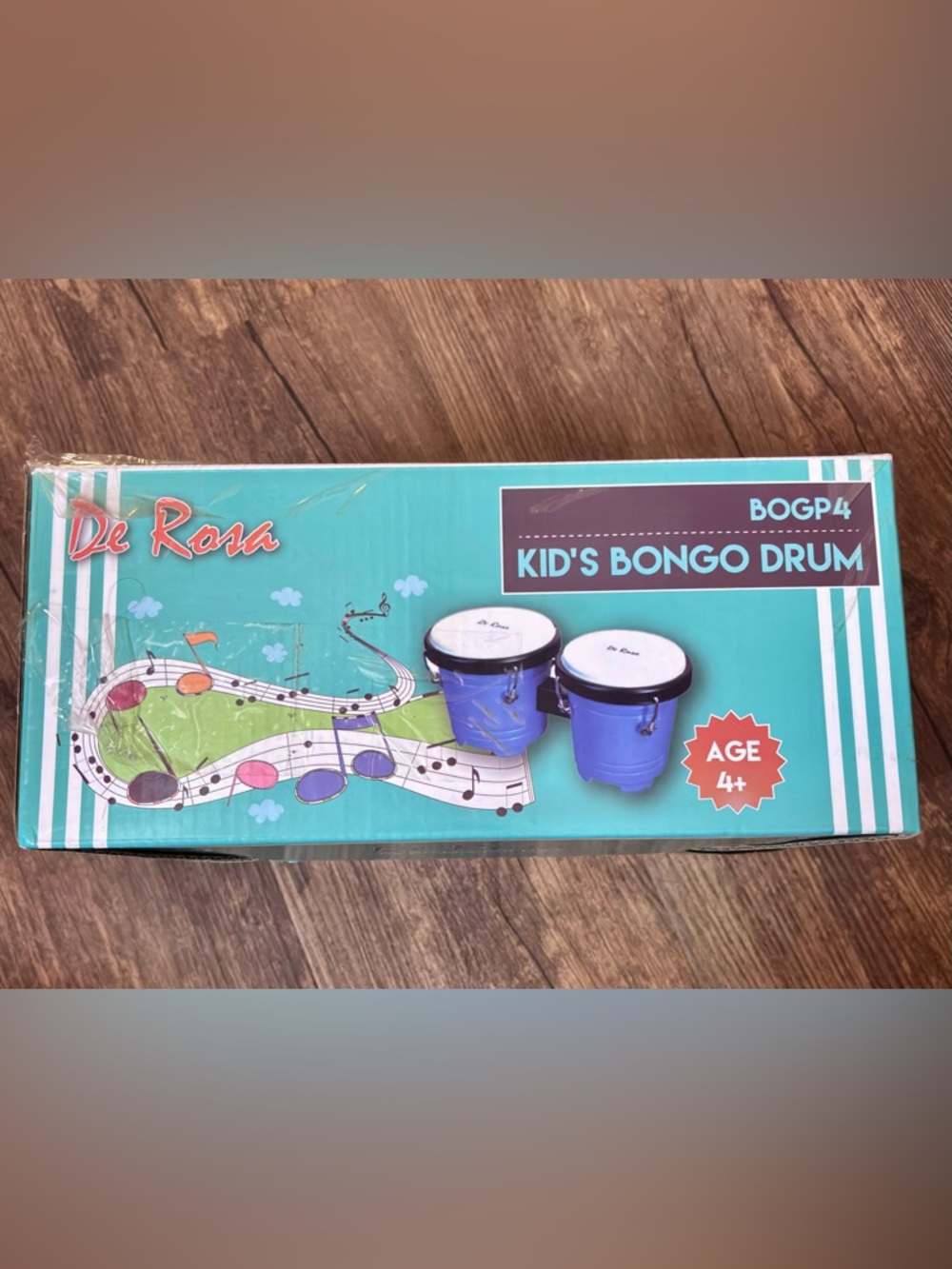 Kids' De Rosa Bongo Drums - high quality by Bridgecraft